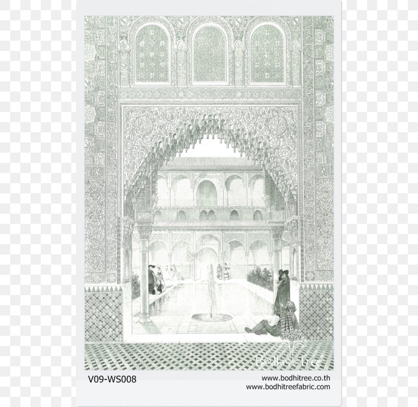 Alhambra Art Drawing Arabesque Ornament, PNG, 600x800px, Alhambra, Arabesque, Arch, Architecture, Art Download Free