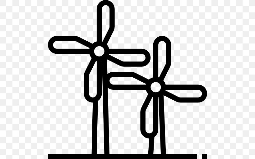 Windmill Wind Power Clip Art, PNG, 512x512px, Windmill, Black And White, Computer Network, Energy, Monochrome Download Free