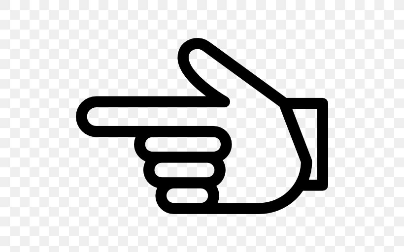 Hand Middle Finger, PNG, 512x512px, Hand, Area, Black And White, Brand, Drawing Download Free