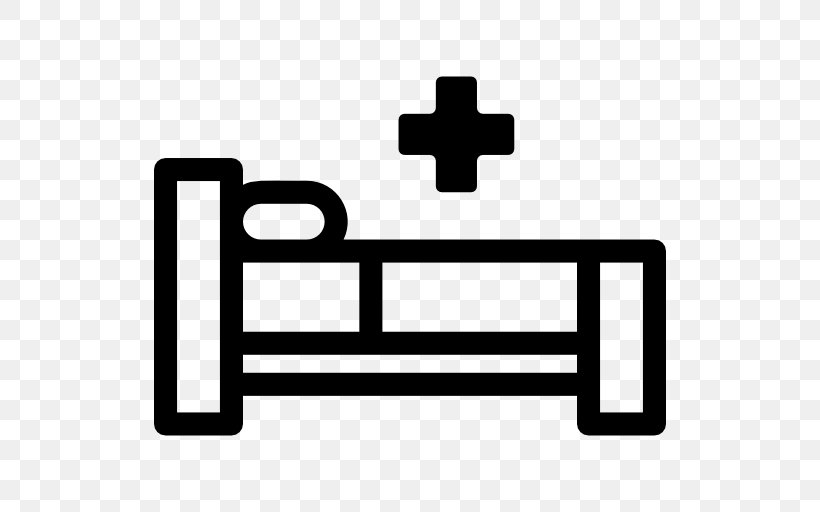 Hospital Bed Clip Art, PNG, 512x512px, Hospital, Area, Bed, Black And White, Brand Download Free