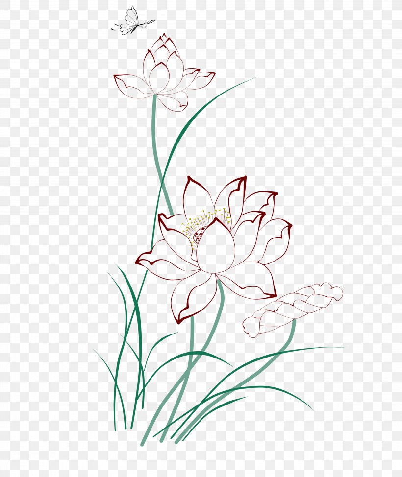 Painting Drawing, PNG, 3665x4357px, Painting, Art, Chinese Painting, Composition, Cut Flowers Download Free