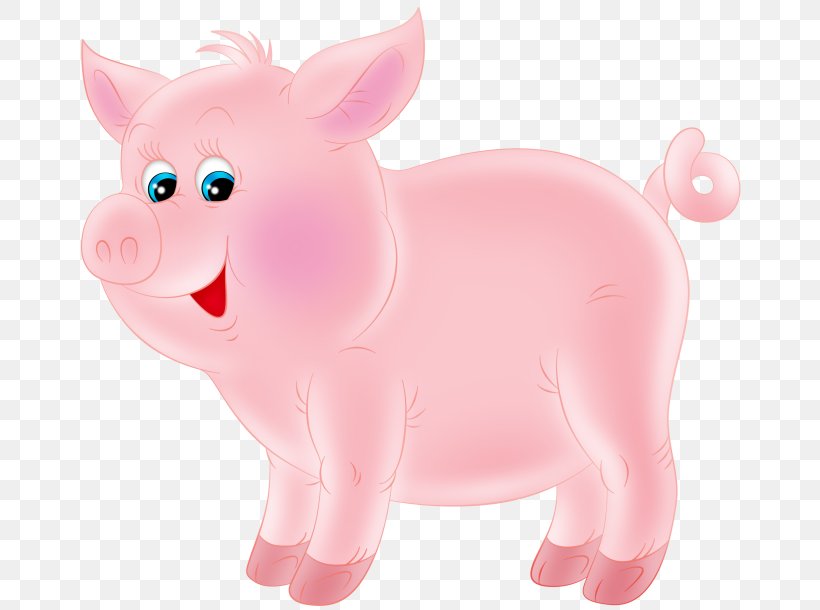 Pig Farming Clip Art, PNG, 670x610px, Pig, Animal, Animal Figure, Cuteness, Drawing Download Free