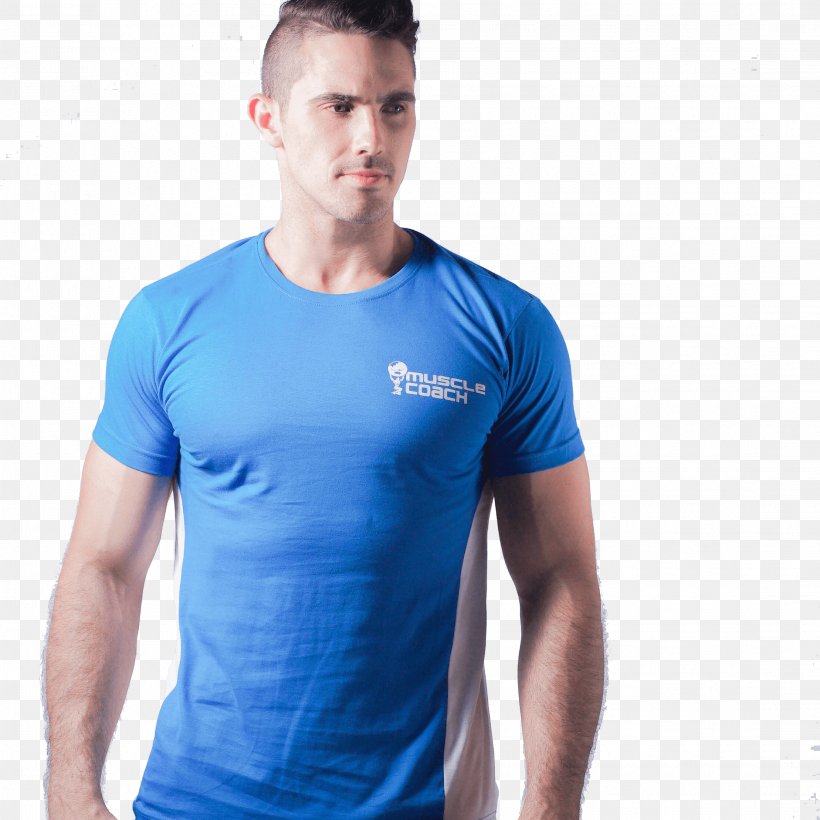 T-shirt Top Sleeveless Shirt Clothing Odzież Reklamowa, PNG, 2218x2218px, Tshirt, Abdomen, Arm, Blue, Brand Download Free