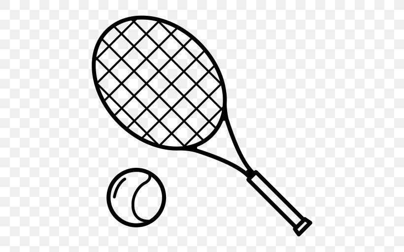 Tennis Balls Racket Clip Art Sports, PNG, 512x512px, Tennis, Badminton, Ball, Black, Racket Download Free