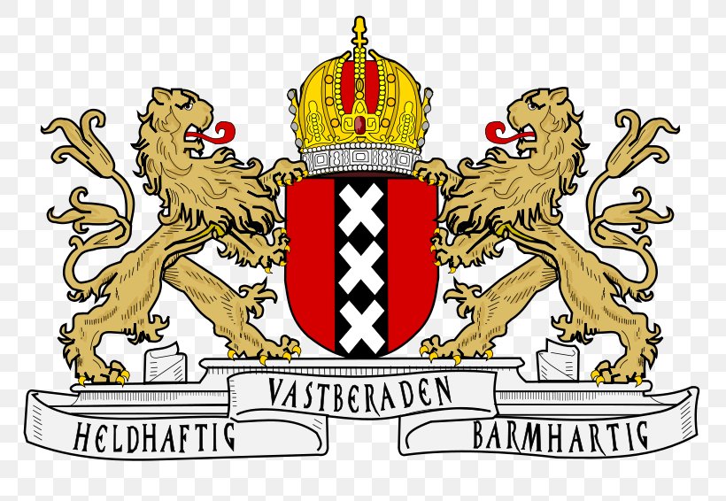 Coat Of Arms Of Amsterdam South Holland Coat Of Arms Of The Netherlands, PNG, 800x566px, Amsterdam, Brand, Capital Of The Netherlands, Coat Of Arms, Coat Of Arms Of Amsterdam Download Free