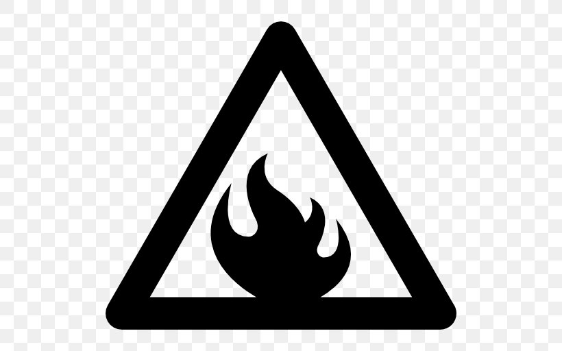 Combustibility And Flammability Symbol Clip Art, PNG, 512x512px, Combustibility And Flammability, Area, Black And White, Drawing, Photography Download Free