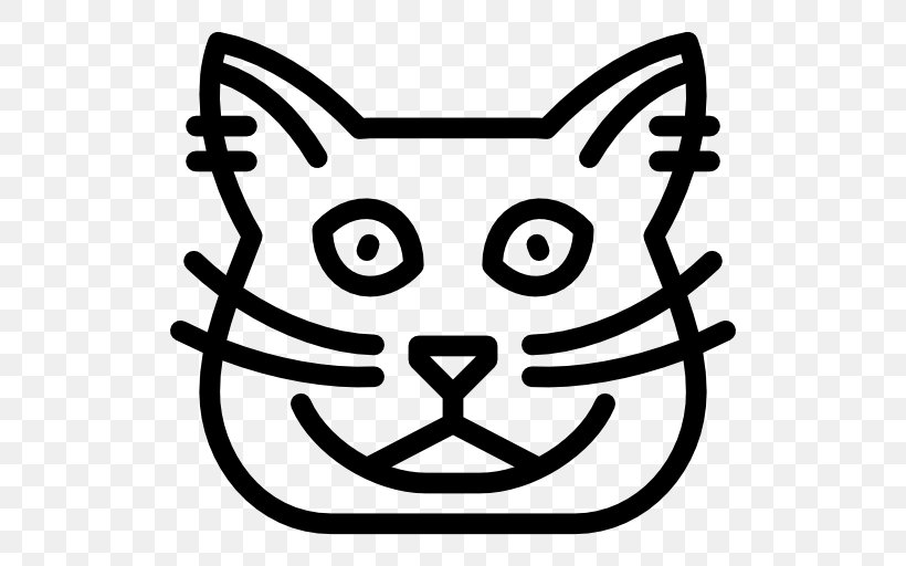 Manx Cat Whiskers Clip Art, PNG, 512x512px, Manx Cat, Black, Black And White, Breed, Cat Download Free
