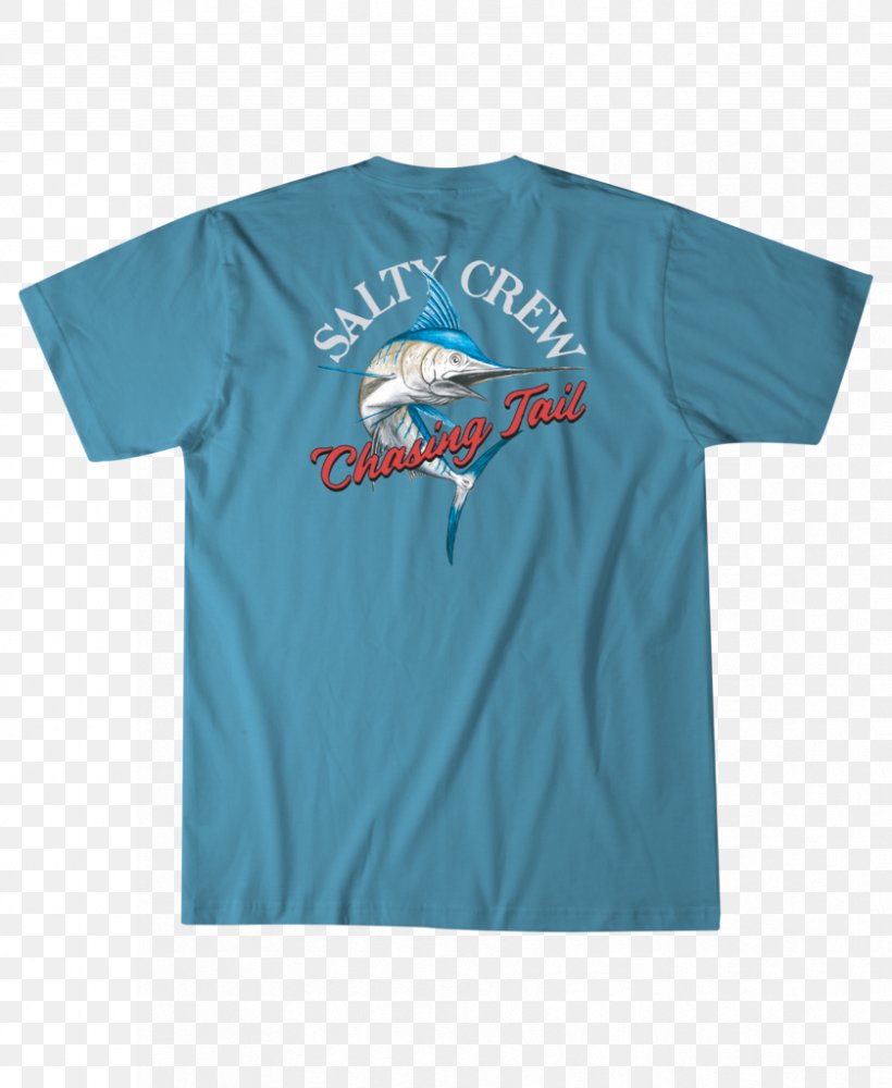 T-shirt Striped Marlin Brand Salty Crew, PNG, 839x1024px, Tshirt, Active Shirt, Adidas, Aqua, Atlantic Blue Marlin Download Free