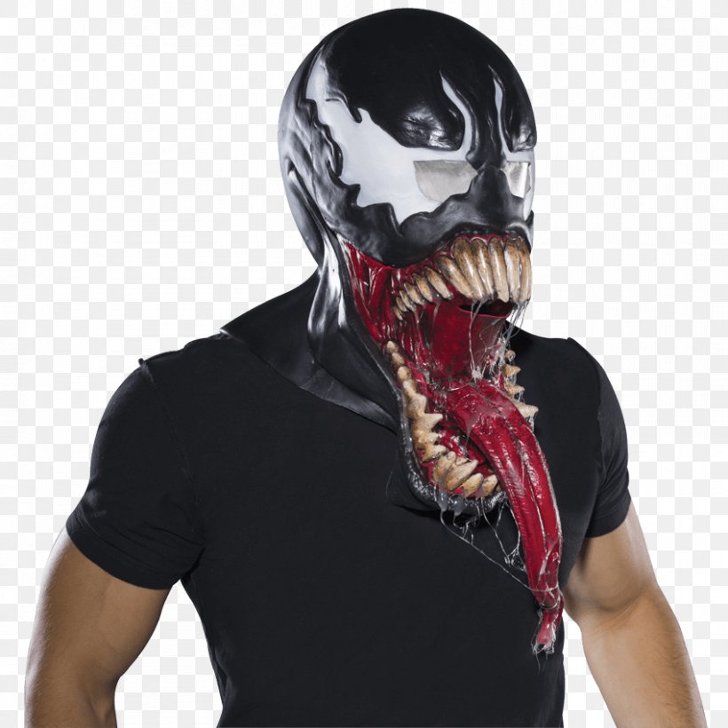 Venom Spider-Man Mask Halloween Costume, PNG, 850x850px, Venom, Clothing, Clothing Accessories, Costume, Football Helmet Download Free