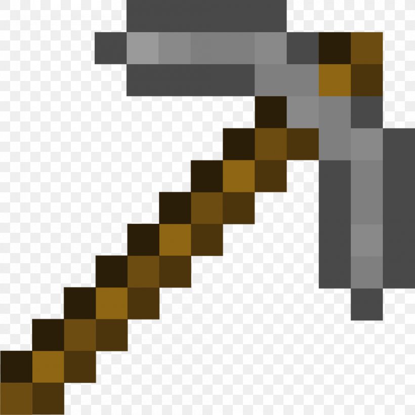 Minecraft: Pocket Edition Pickaxe Item Wiki, PNG, 1000x1000px, Minecraft, Axe, Brand, Hoe, Item Download Free