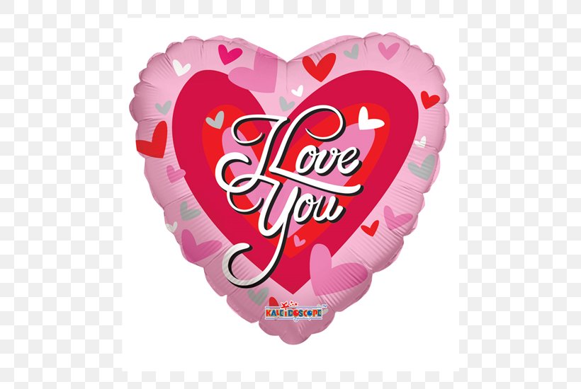 Mylar Balloon Clip Art Heart Valentine's Day, PNG, 550x550px, Balloon, Birthday, Bopet, Gas Balloon, Gift Download Free