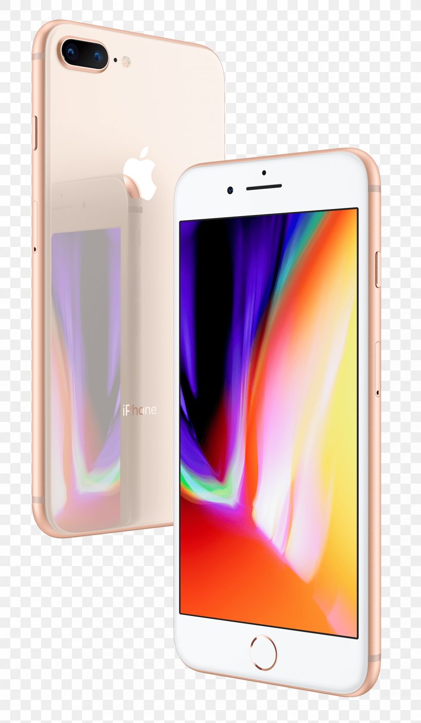 Apple IPhone 8 Plus Smartphone Gold, PNG, 1237x2121px, Apple, Apple Iphone 8 Plus, Communication Device, Electronic Device, Gadget Download Free