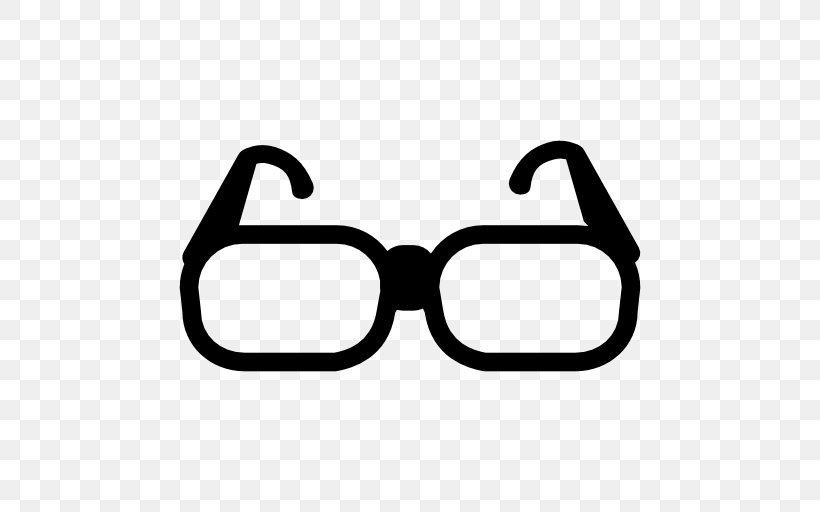 Glasses Download Symbol Clip Art, PNG, 512x512px, Glasses, Avatar, Black And White, Eyewear, Goggles Download Free