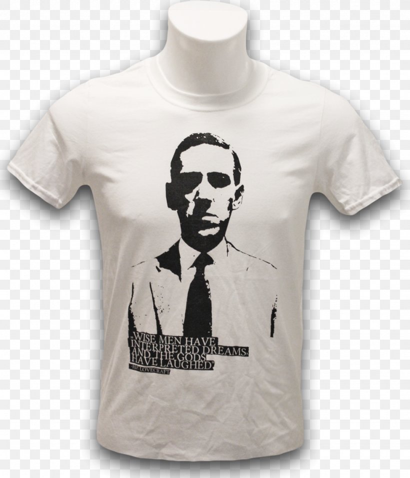 H. P. Lovecraft T-shirt History Of The Necronomicon Sleeve, PNG, 975x1139px, H P Lovecraft, Brand, Clothing, Cotton, Cthulhu Download Free