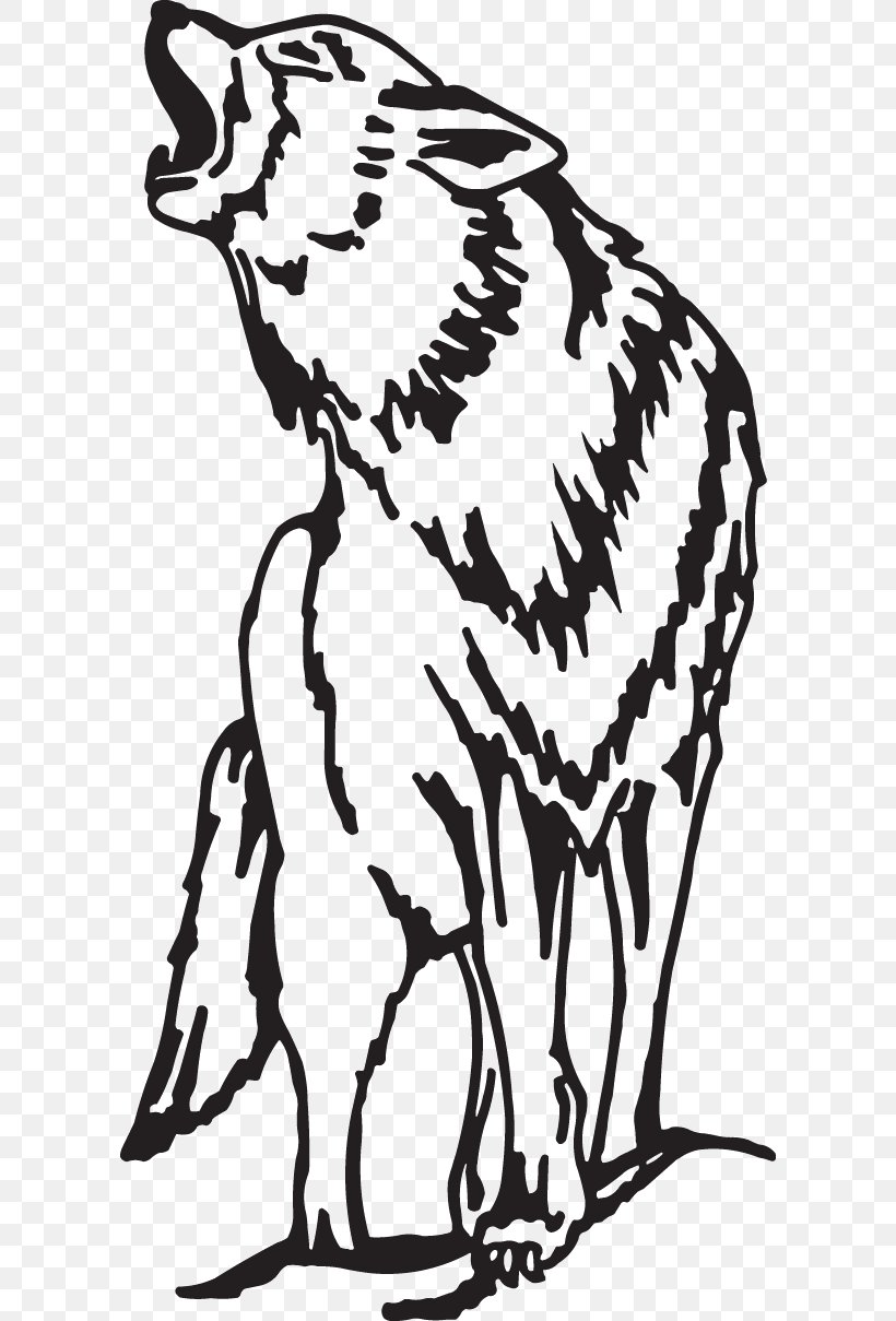 Decal Dog Lone Wolf Sticker Coyote, PNG, 600x1209px, Decal, Alpha, Art, Big Cats, Black And White Download Free