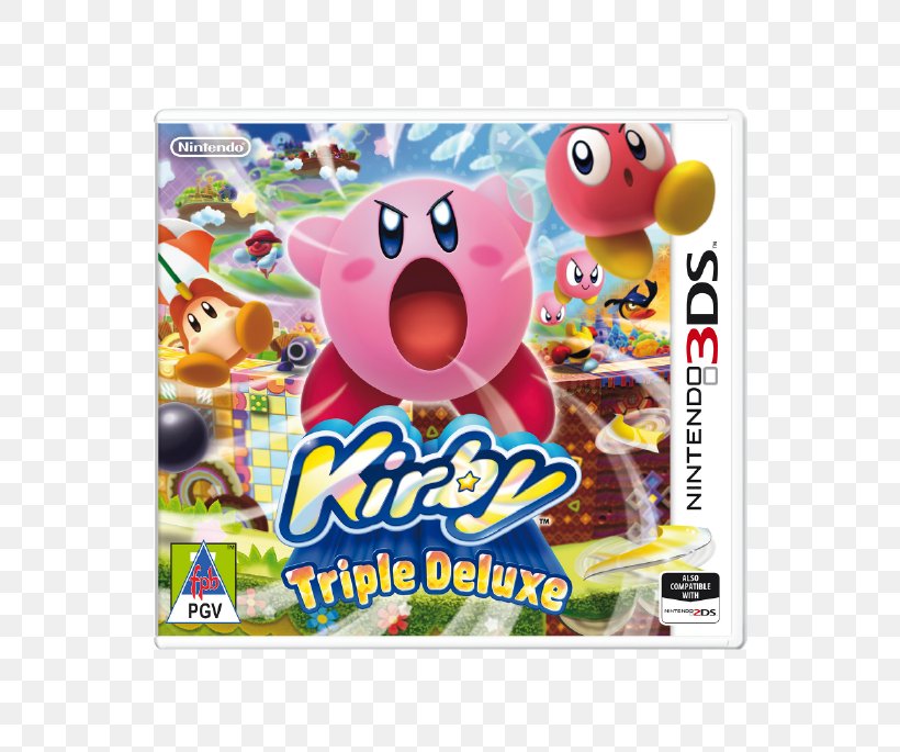 Kirby: Triple Deluxe Kirby's Dream Land Kirby's Return To Dream Land Kirby's Adventure PlayStation, PNG, 698x685px, Kirby Triple Deluxe, Game, Kirby, Nintendo, Nintendo 3ds Download Free