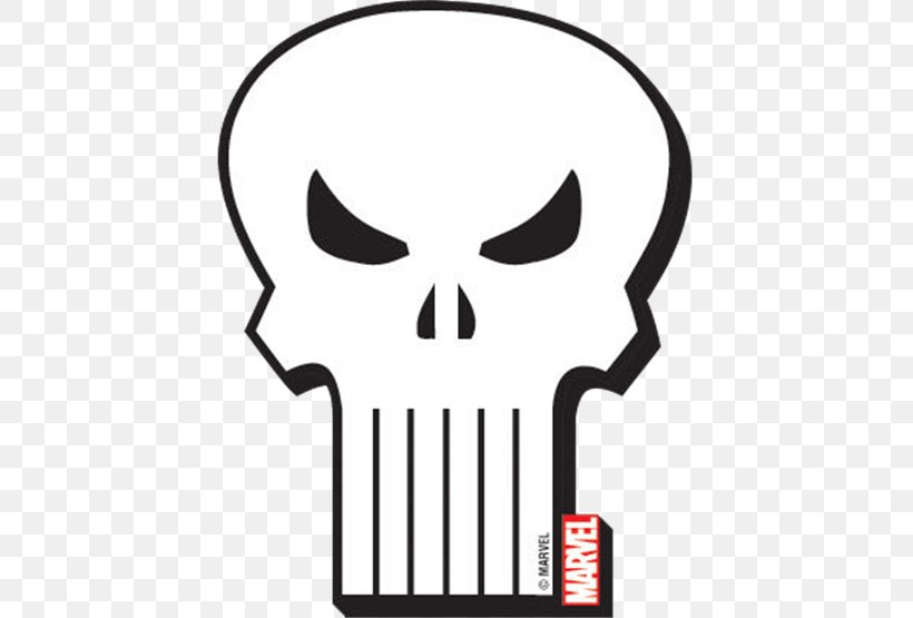 The Punisher Red Skull Marvel Comics, PNG, 555x555px, Punisher, Black And White, Bone, Comic Book, Comics Download Free