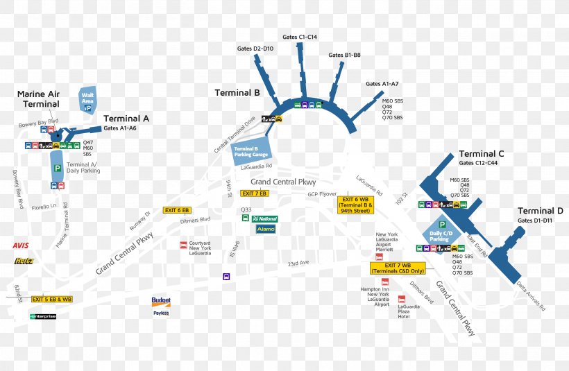 Airport Bus Orlando International Airport Terminal B Airport Terminal The LGA Limo Company, PNG, 2809x1834px, Airport Bus, Airport, Airport Terminal, Area, Diagram Download Free