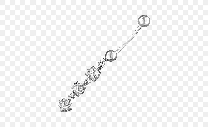 Body Piercing Navel Piercing Silver Earring, PNG, 500x500px, Body Piercing, Body Jewellery, Body Jewelry, Clothing Accessories, Cubic Zirconia Download Free