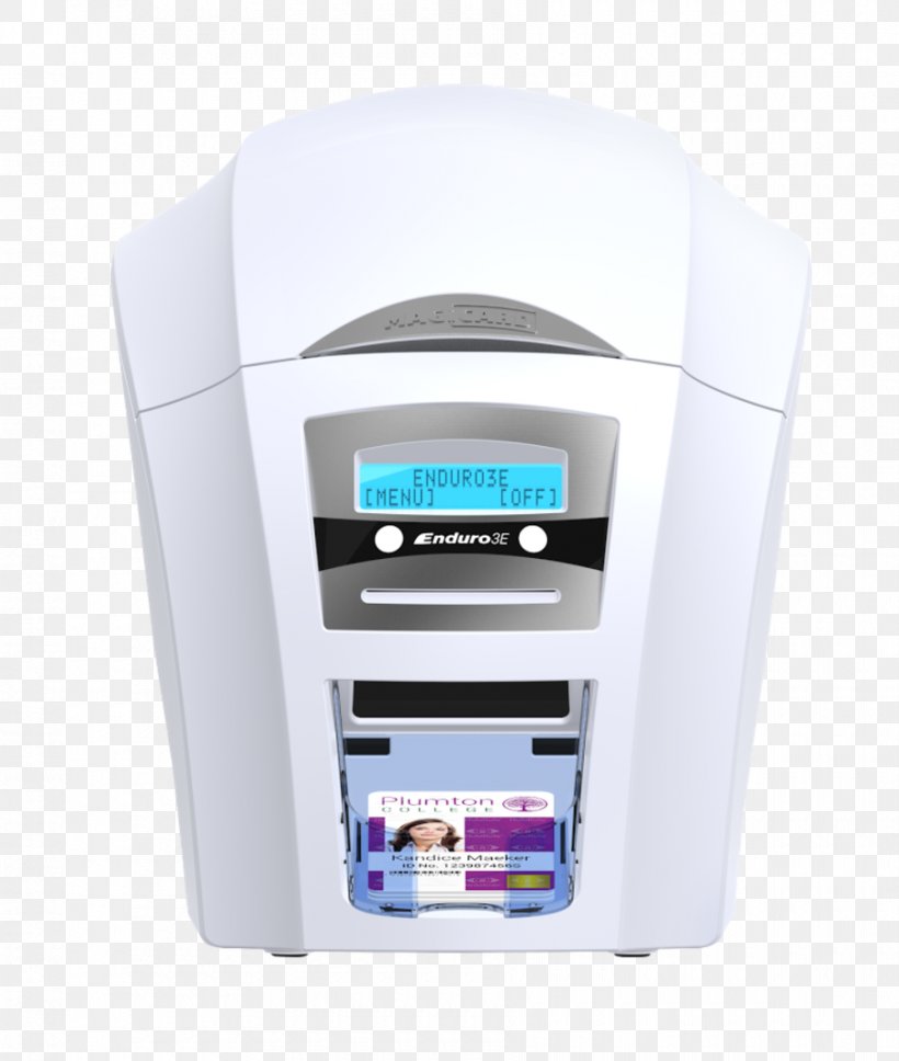Card Printer Magicard Enduro3E Duo Printing Dye-sublimation Printer, PNG, 900x1063px, Card Printer, Access Badge, Credit Card, Dyesublimation Printer, Electronic Device Download Free