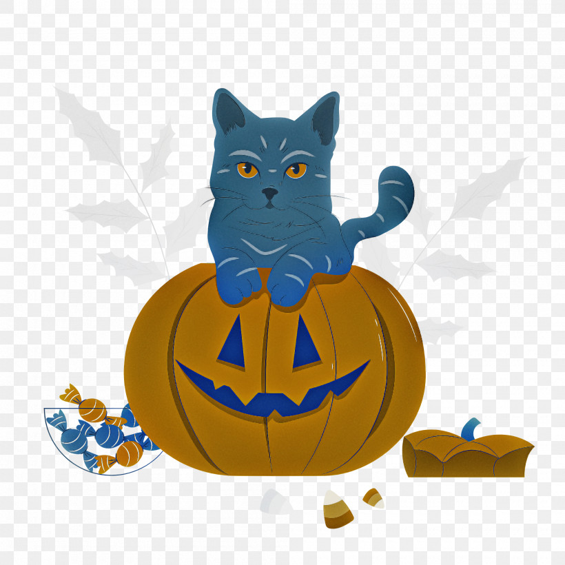 Halloween, PNG, 2000x2000px, Halloween, Cartoon, Cat, Pumpkin, Quotation Mark Download Free