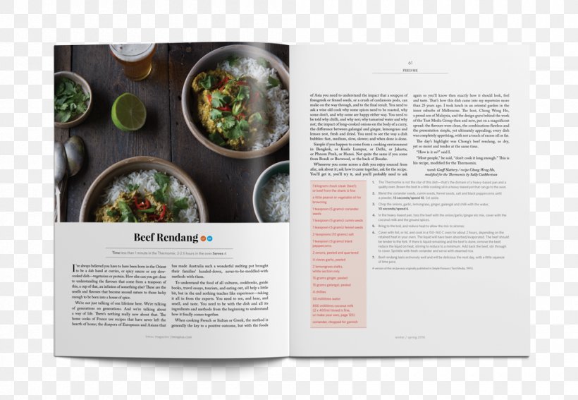 Magazine Recipe Food Thermomix Brand, PNG, 1000x692px, Magazine, Brand, Brochure, Brooklyn, Food Download Free