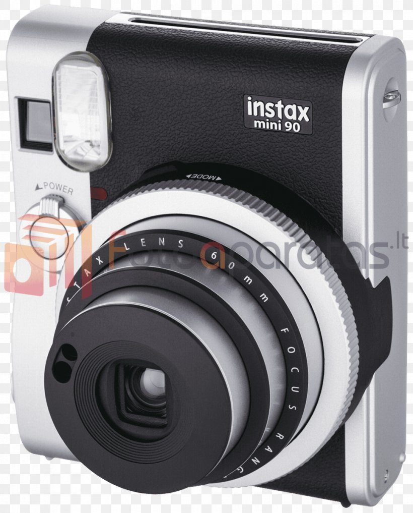 Photographic Film Fujifilm Instax Mini 90 NEO CLASSIC Instant Camera, PNG, 967x1200px, Photographic Film, Camera, Camera Accessory, Camera Lens, Cameras Optics Download Free