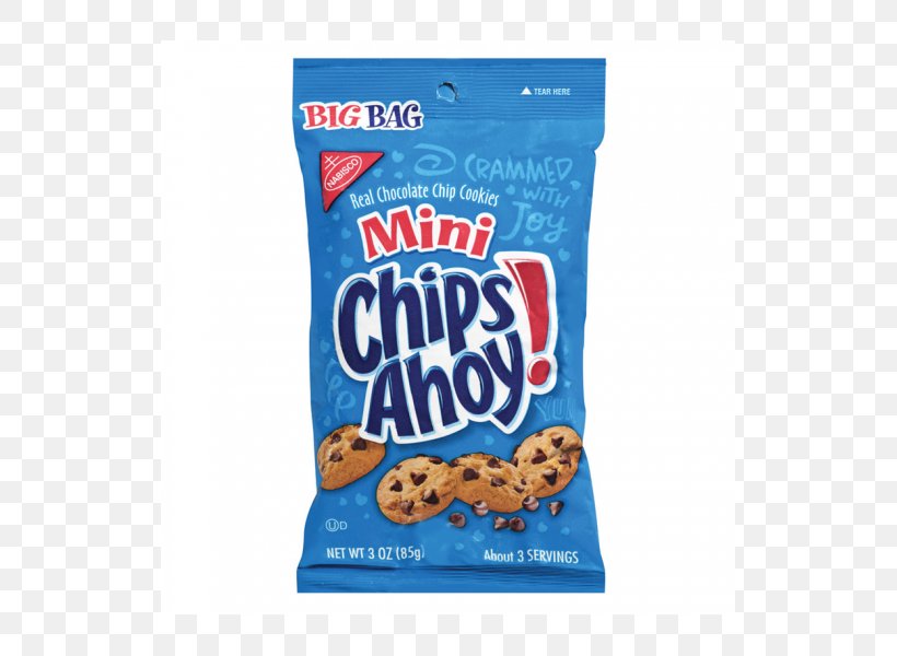 Chocolate Chip Cookie Reese's Peanut Butter Cups Chips Ahoy! Biscuits, PNG, 525x600px, Chocolate Chip Cookie, Biscuits, Breakfast Cereal, Butter, Chips Ahoy Download Free