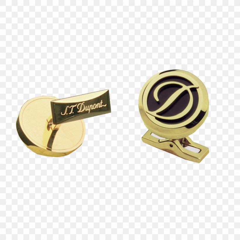 Cufflink Earring Gold S. T. Dupont Stainless Steel, PNG, 2000x2000px, Cufflink, Brass, Button, Colored Gold, Cuff Download Free