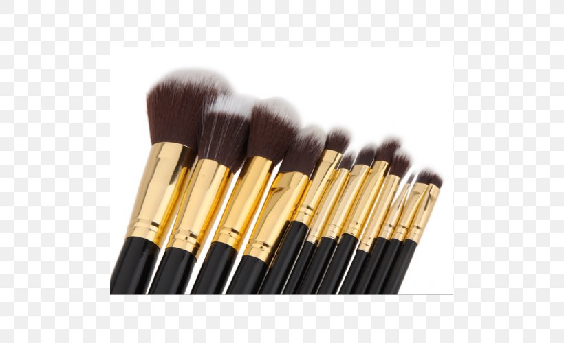 Makeup Brush Cosmetics Human Hair Color, PNG, 500x500px, Makeup Brush, Brand, Brush, Cosmetics, Customer Download Free