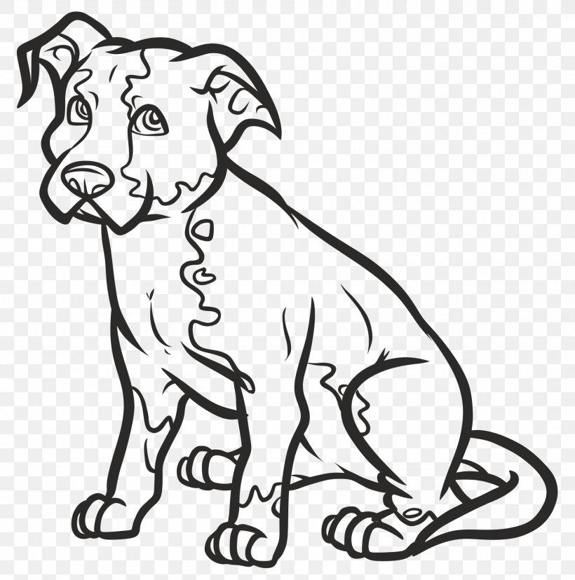 Pet Sitting Pit Bull Puppy Drawing, PNG, 1500x1516px, Pet Sitting, Animal, Animal Figure, Art, Black And White Download Free