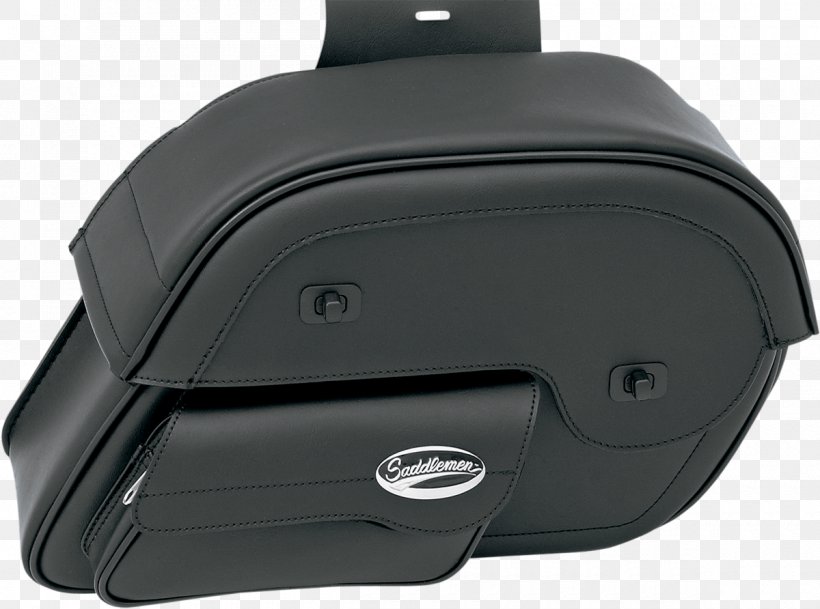 Saddlebag Honda Shadow Motorcycle Harley-Davidson, PNG, 1200x892px, Saddlebag, Bag, Black, Cruiser, Hardware Download Free