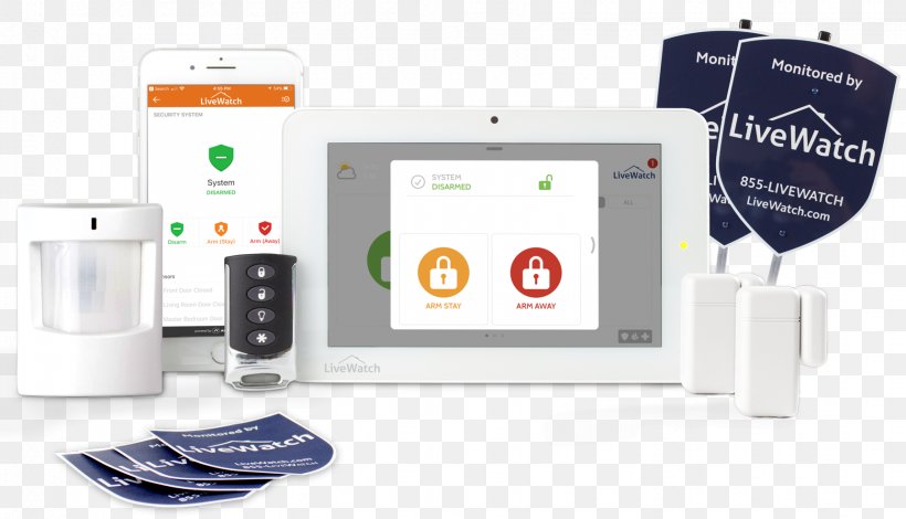 Security Alarms & Systems Home Security Alarm Device LiveWatch, PNG, 1721x987px, Security Alarms Systems, Alarm Device, Brand, Closedcircuit Television, Communication Download Free