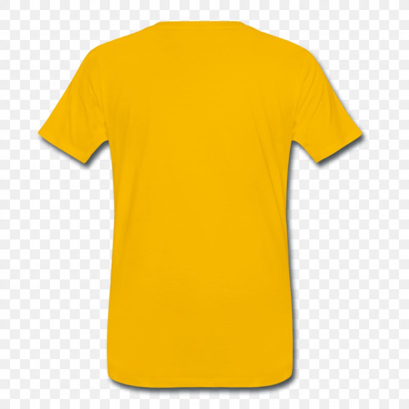 T-shirt Yellow Clothing Fruit Of The Loom Color, PNG, 1024x1024px, Tshirt, Active Shirt, Clothing, Color, Crew Neck Download Free