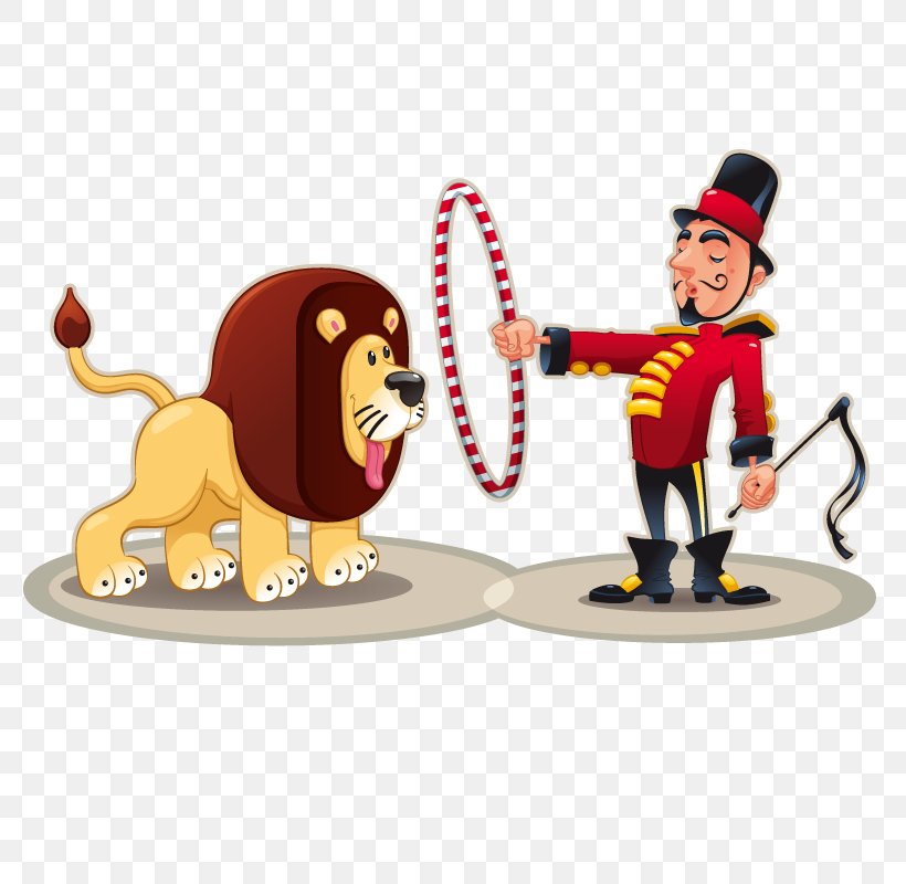 Lion Taming Circus Clip Art, PNG, 800x800px, Lion, Animal Training, Art, Cartoon, Circus Download Free