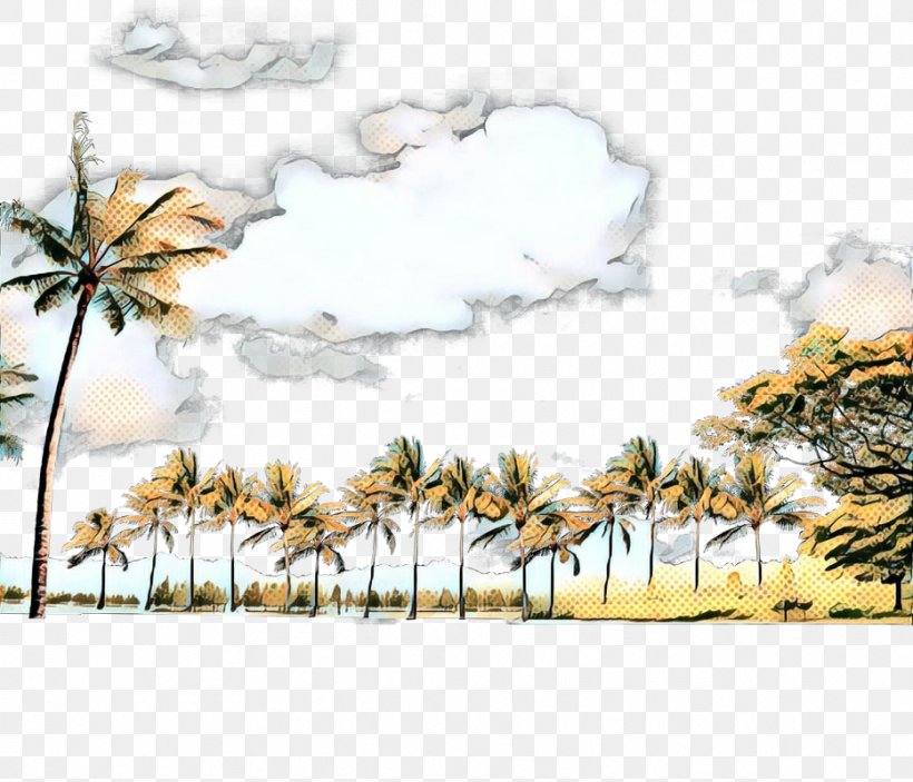 Palm Tree Background, PNG, 933x800px, Pop Art, Arecales, Art, Botany, Branching Download Free