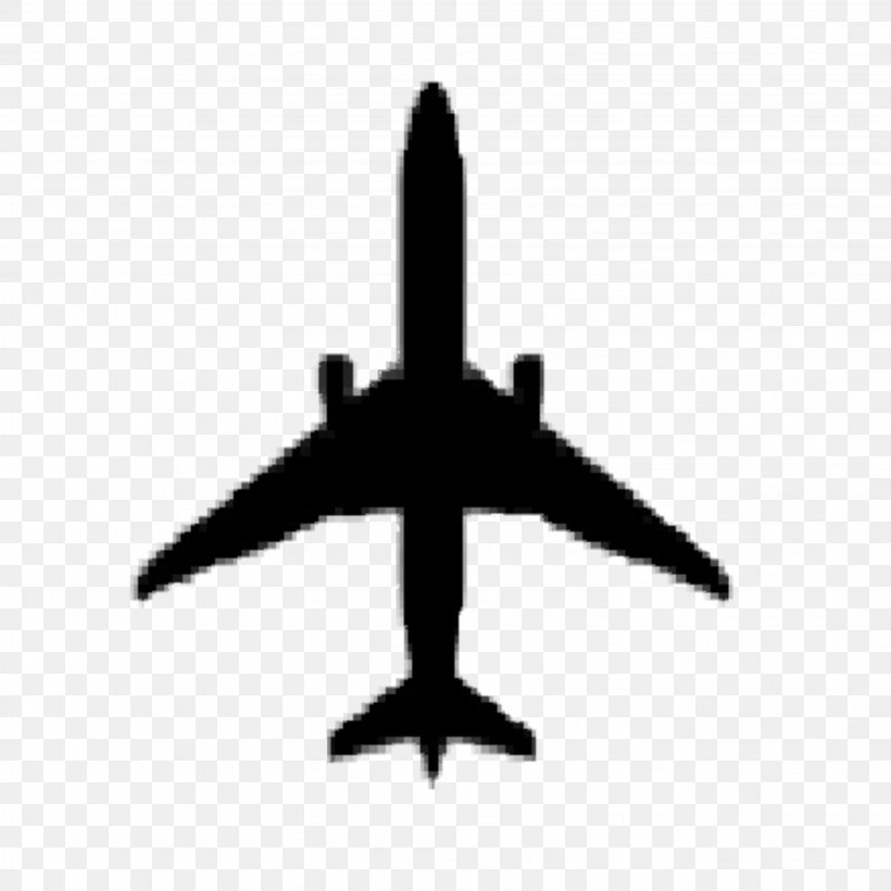 Airplane Boeing 737 Silhouette Clip Art, PNG, 3264x3264px, Airplane, Aerospace Engineering, Air Travel, Aircraft, Aviation Download Free