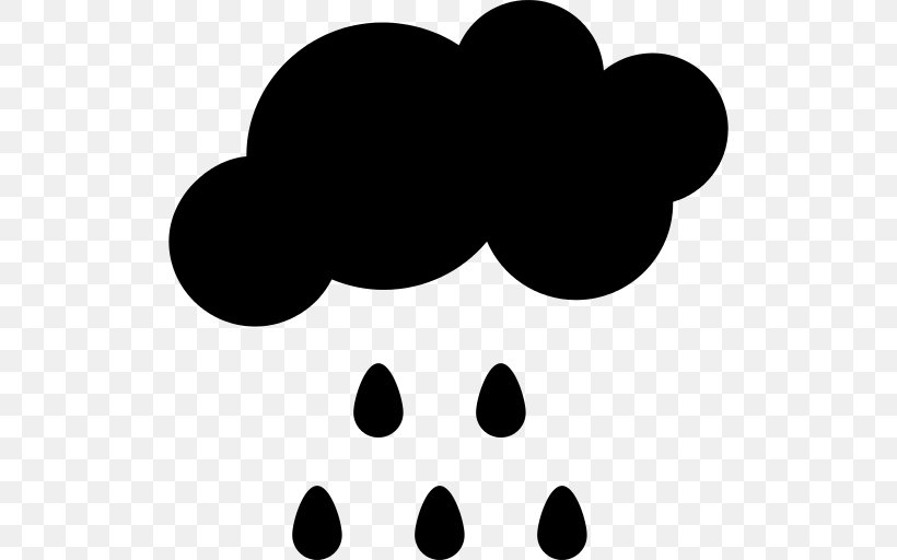 April Clip Art Rain, PNG, 512x512px, Cloud, Blackandwhite, Cloud Computing, Heart, Paw Download Free