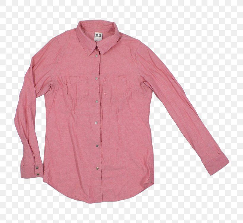 Blouse Pink M Collar Button Sleeve, PNG, 750x750px, Blouse, Barnes Noble, Button, Collar, Jacket Download Free
