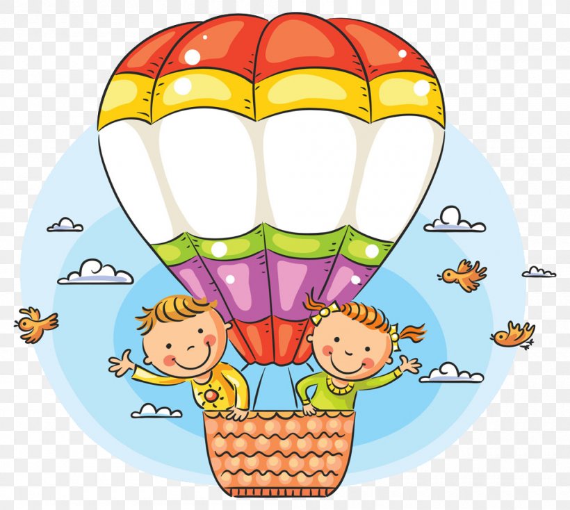 Cartoon Hot Air Balloon Illustration, PNG, 1000x896px, Cartoon, Art, Balloon, Child, Comics Download Free
