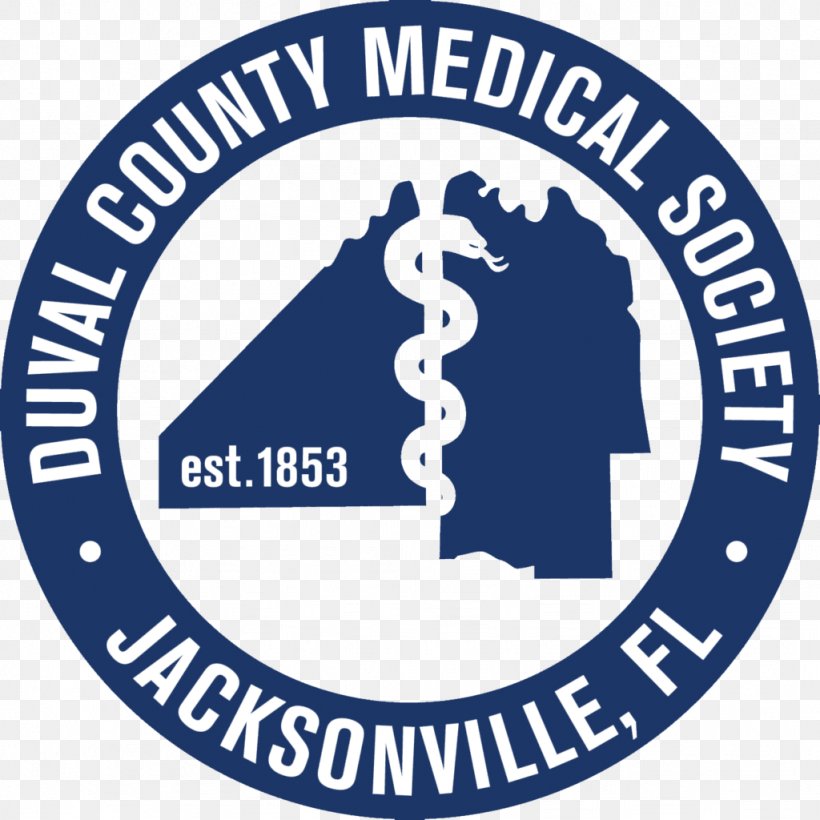 Organization Logo Duval County Medical SocietY Brand Font, PNG, 1024x1024px, Organization, Area, Brand, Duval County Florida, Label Download Free