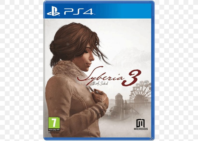 Syberia 3 Syberia II Syberia: Collectors Edition I & II PlayStation 4 Video Game, PNG, 786x587px, Syberia 3, Adventure Game, Brand, Fallout 3, Game Download Free