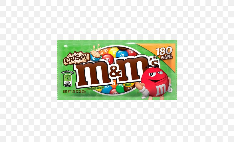 Chocolate Bar M&M's Crispy Chocolate Candies M&MS Crispy Candy, PNG, 500x500px, Chocolate Bar, Candy, Caramel, Chocolate, Confectionery Download Free