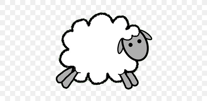 Counting Sheep Suffolk Sheep Drawing Clip Art, PNG, 400x400px, Counting Sheep, Animated Film, Area, Black And White, Black Sheep Download Free