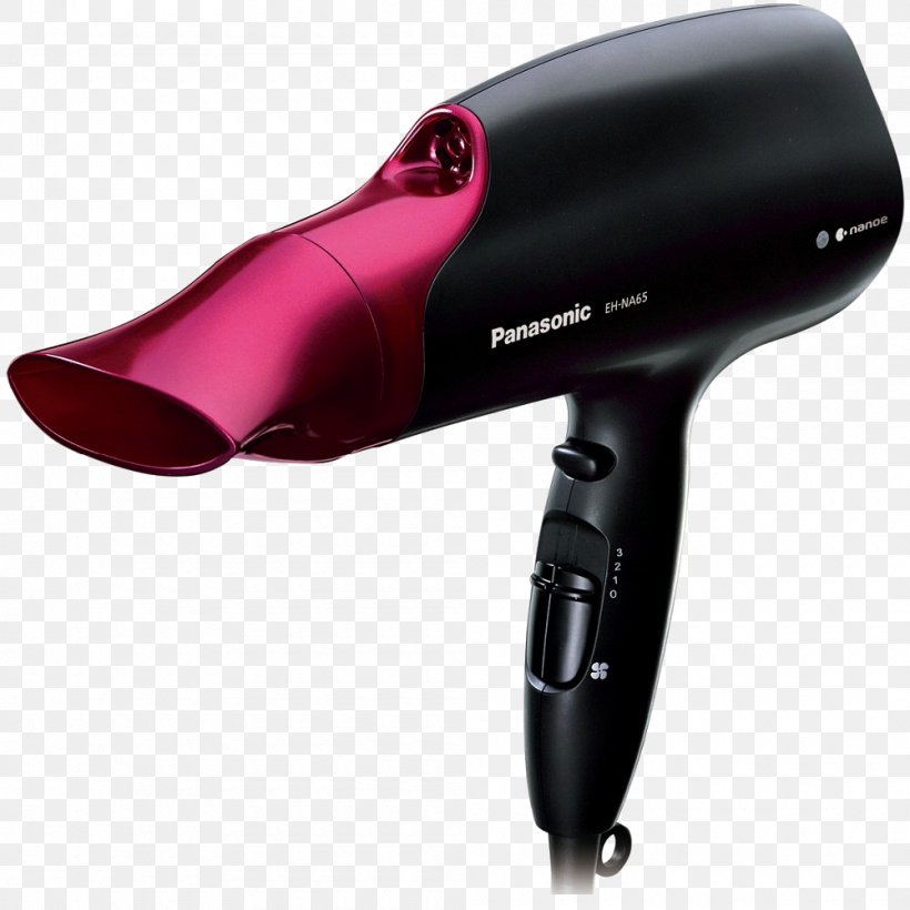 Hair Dryers Hair Care Panasonic Personal Care, PNG, 1000x1000px, Hair Dryers, Beauty Parlour, Brush, Cosmetics, Drying Download Free