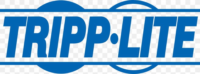 Tripp Lite UPS Logo KVM Switches Power Inverters, PNG, 2000x750px, 19inch Rack, Tripp Lite, Area, Banner, Blue Download Free
