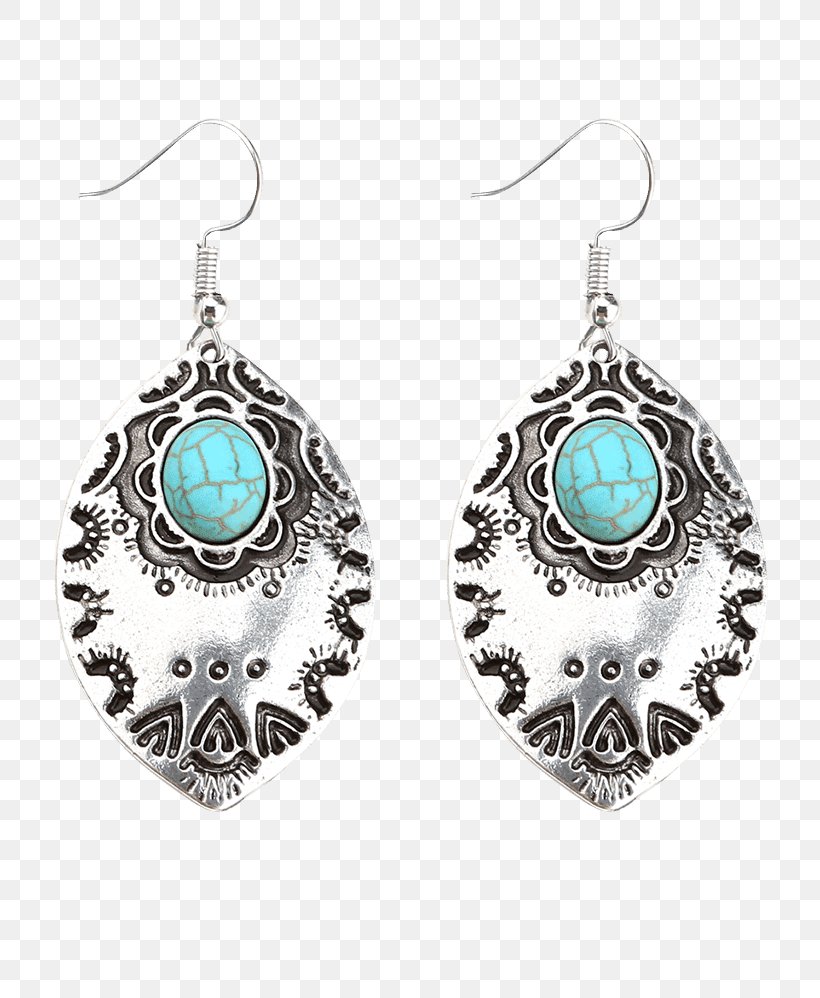 Earring Turquoise Jewellery Necklace Bohemianism, PNG, 750x998px, Earring, Bitxi, Body Jewelry, Bohemianism, Brooch Download Free