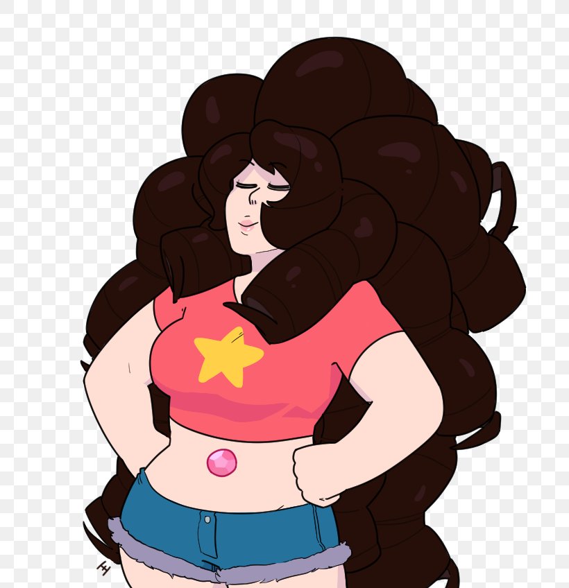 Stevonnie Rose Quartz Fan Art Character Crossover, PNG, 742x848px, Watercolor, Cartoon, Flower, Frame, Heart Download Free