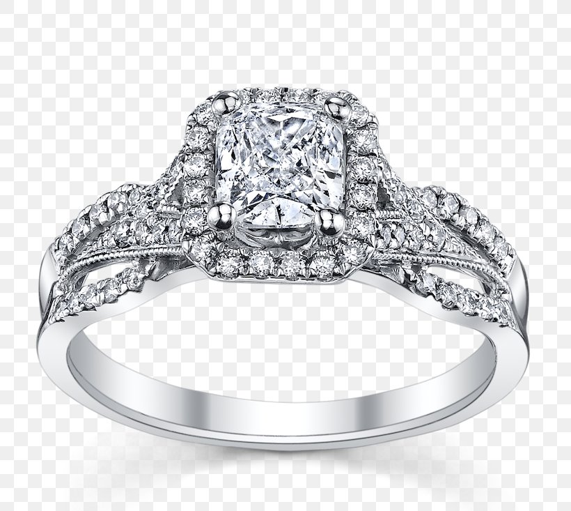 Engagement Ring Princess Cut Wedding Ring Cubic Zirconia Diamond Cut, PNG, 800x733px, Engagement Ring, Bling Bling, Body Jewelry, Brilliant, Carat Download Free