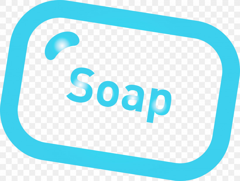 Text Aqua Turquoise Azure Line, PNG, 3000x2263px, Soap, Aqua, Azure, Line, Logo Download Free